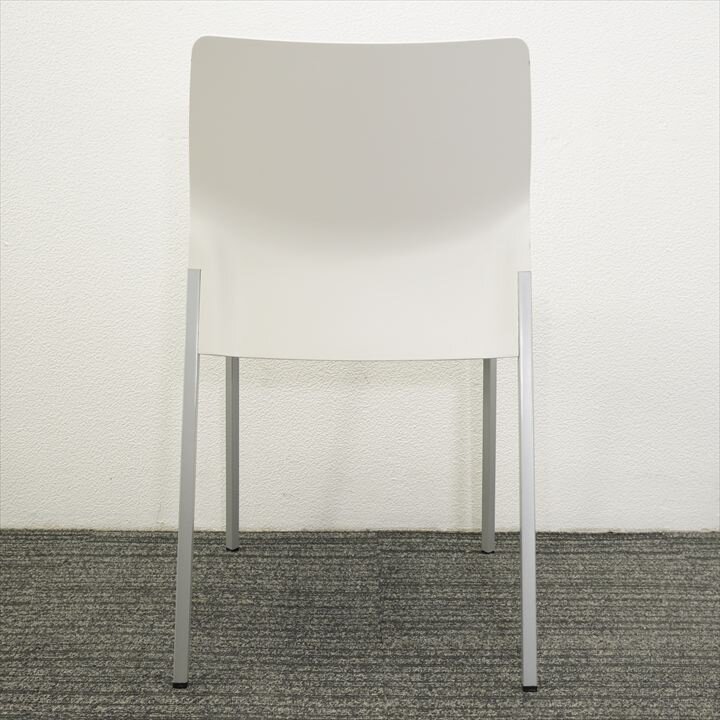 カッシーナ・イクスシー ロビン スタッキングチェアー ホワイト/グレー 特価品