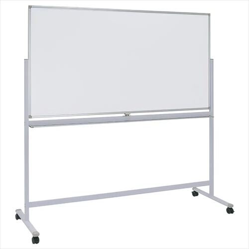 【新品／送料無料】脚付きホワイトボード 両面 無地 スチール WR-1890 W1885 D530 H1805