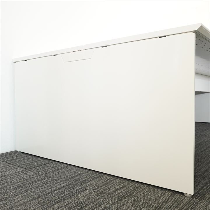 オカムラ プロユニット フリーウェイ フリーアドレス 6014 H720 W2400天板4枚+W1200天板2枚 10席分 ホワイト天板