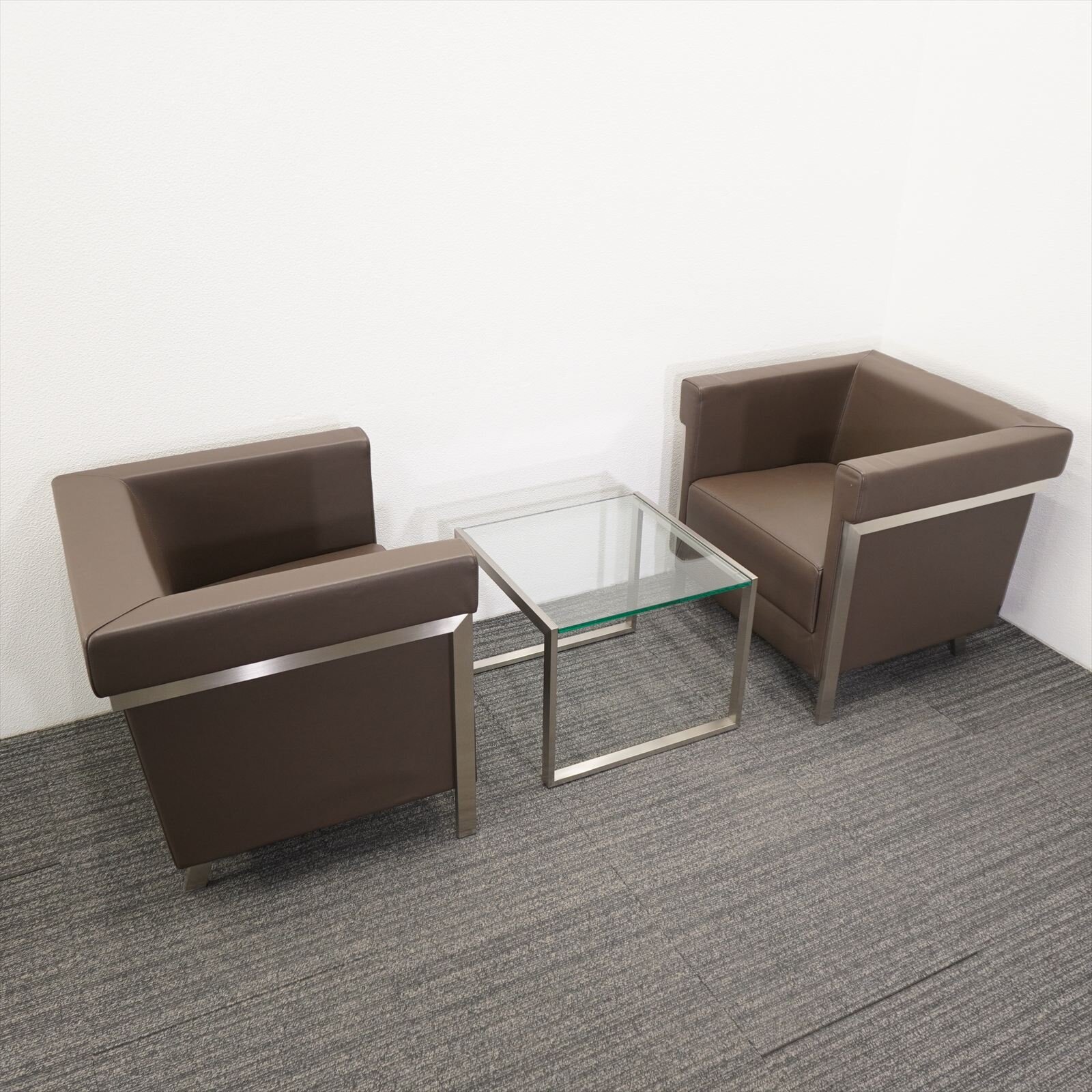 アイデック モダン 応接3点セット