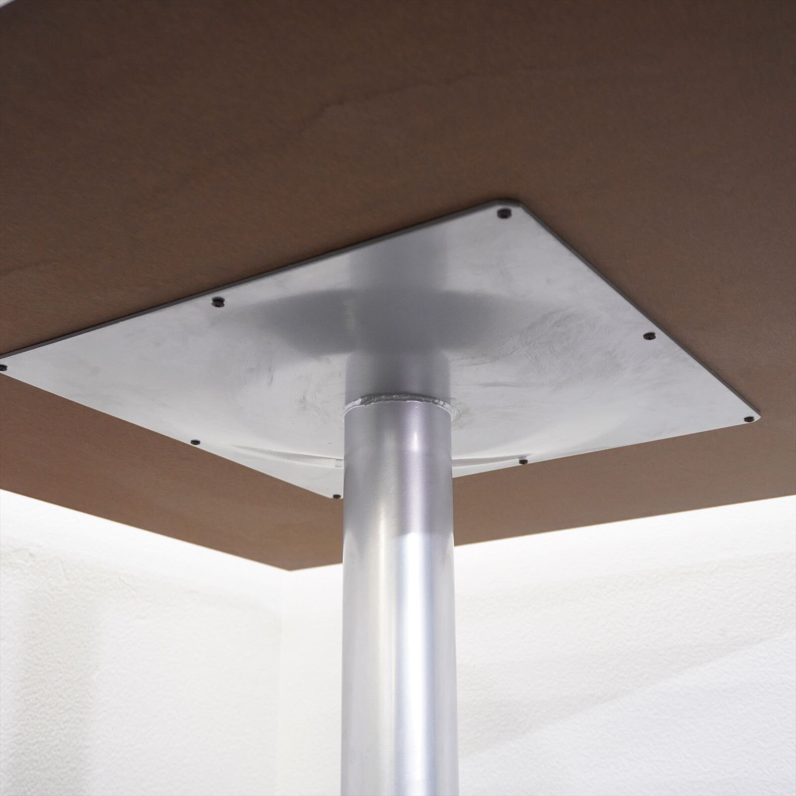 ミーティングテーブル W900 D900 H715 ホワイト