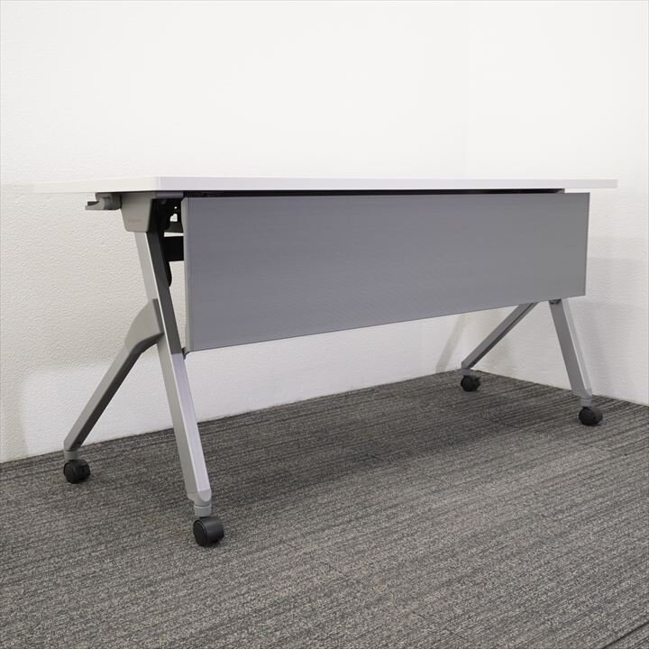 オカムラ フラプター フラップテーブル 1560 H720 ホワイト