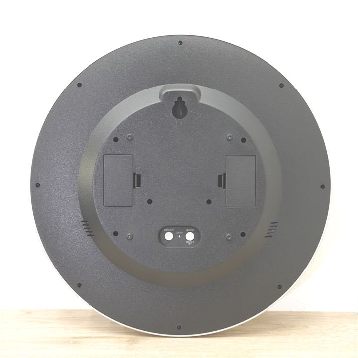 カシオ 壁掛 電波時計 シルバー