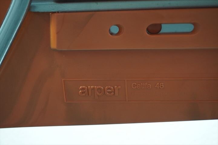 アルペール カティファ46 アームレスチェア ブラウン