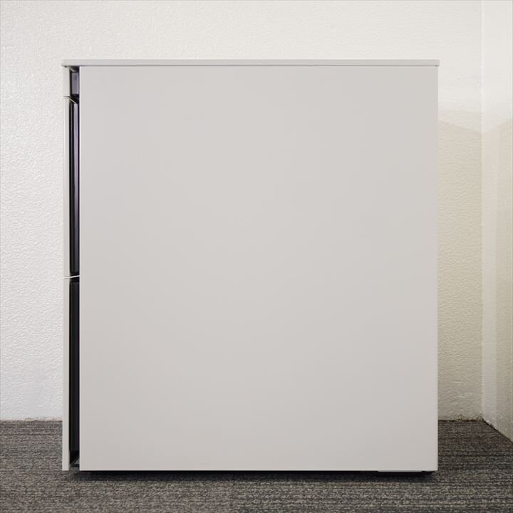 オカムラ プロユニット ダイヤル式3段ワゴン ペントレー サイド取手 H650 ホワイト 特価品