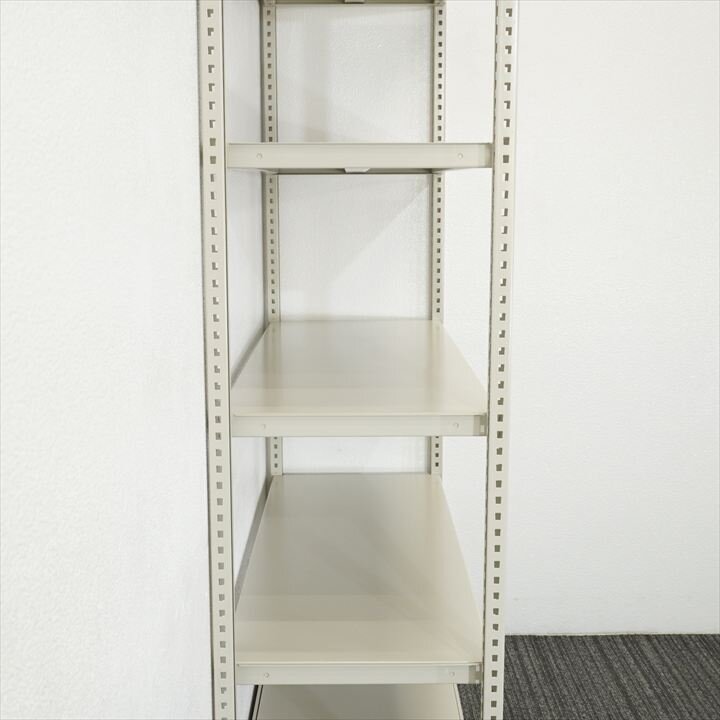 【自社便対応のみ】軽量棚 天地６段 150㎏/１段 W1200 D450 H2100