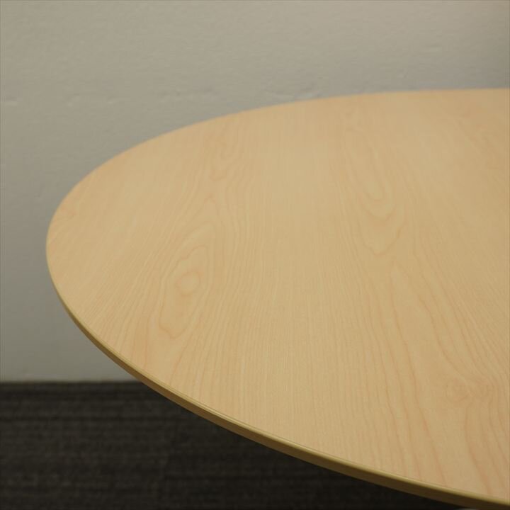 半円テーブル 木目
