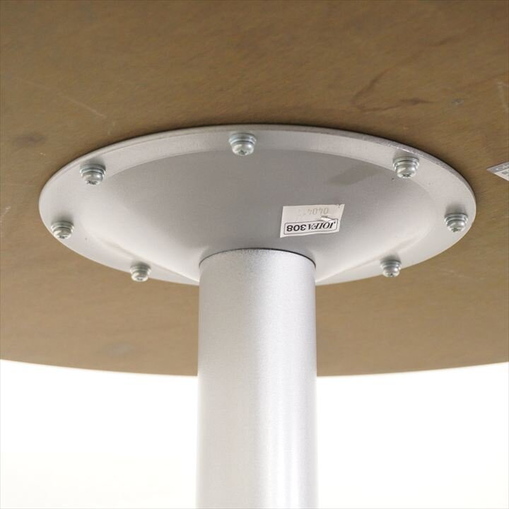 オカムラ 8177 丸テーブル Φ750 H720 ホワイト