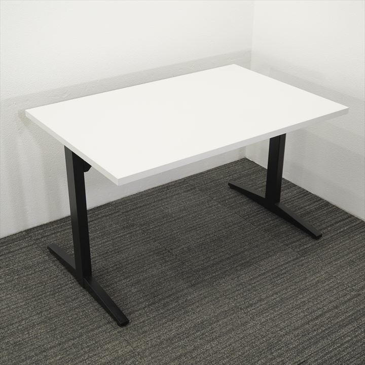 プラス ステージオ ミーティングテーブル 1280 H720 ホワイト