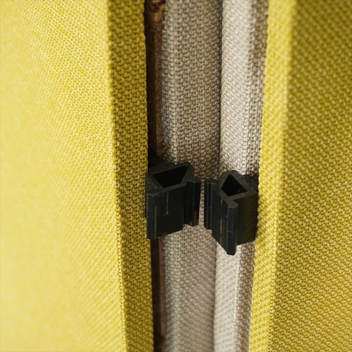 コクヨ フォーレ ソロソファーブースセット イエロー/ベージュ