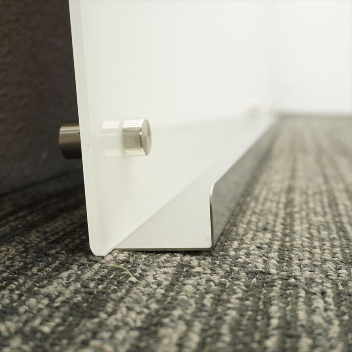 【自社便のみ】ホワイトボード ガラス 壁掛用 W1800XH1200