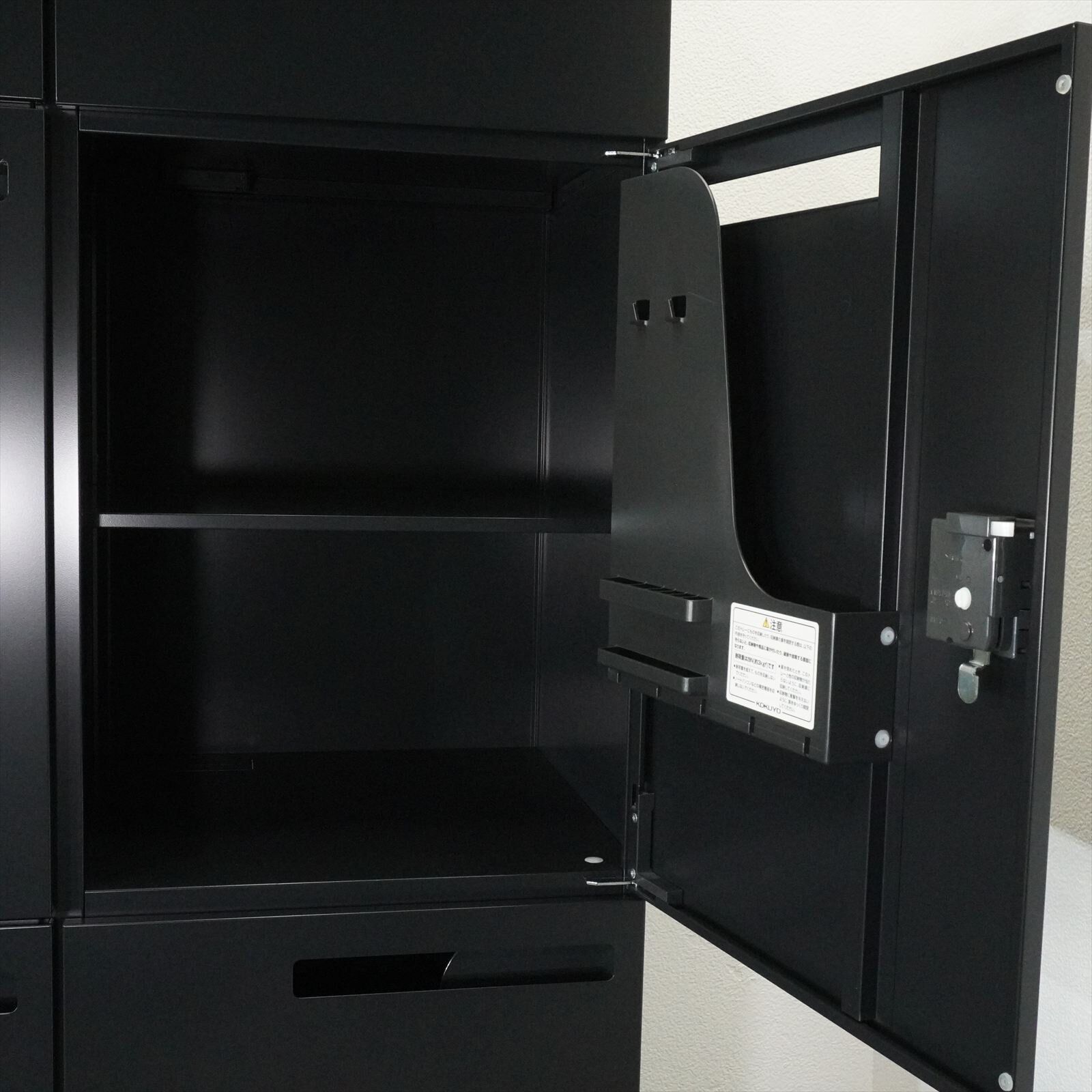コクヨ エディア ダイヤル式6人用モバイルロッカー H1850 ブラック