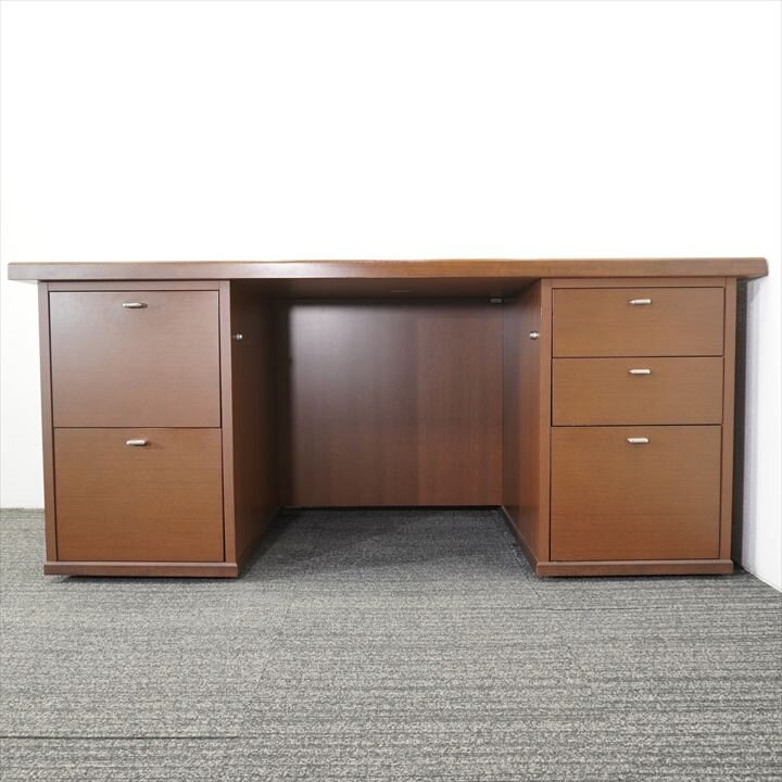 コクヨ マネージメント７０シリーズ 木製両袖机 W1600