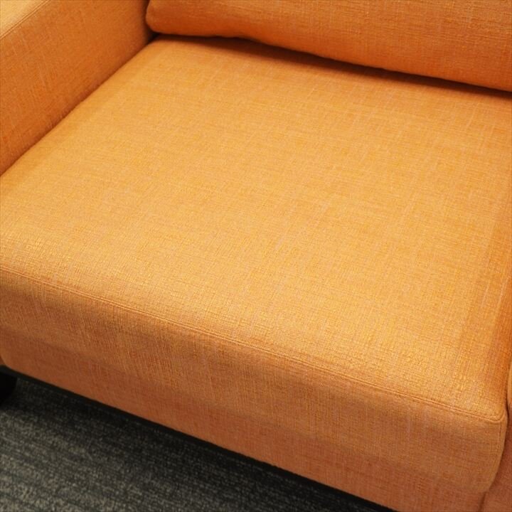 【カッシーナイクスシー取扱】CATHERINE MEMMI カトリーヌ メミ サンジェルマン・デ・プレ 1人掛ソファ オレンジ