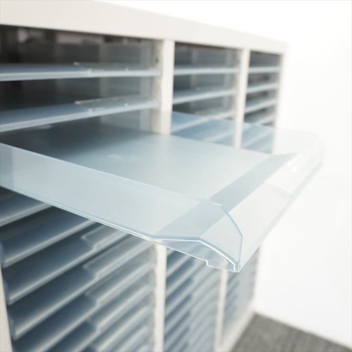 コクヨ 整理庫 ３列１８段 オープントレー W880 D400 H880 特価品（1）