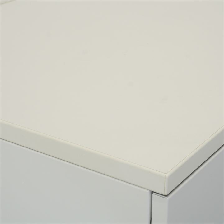 コクヨ エディア ダイヤル式6人用モバイルロッカー 天板付 H1265 ホワイト