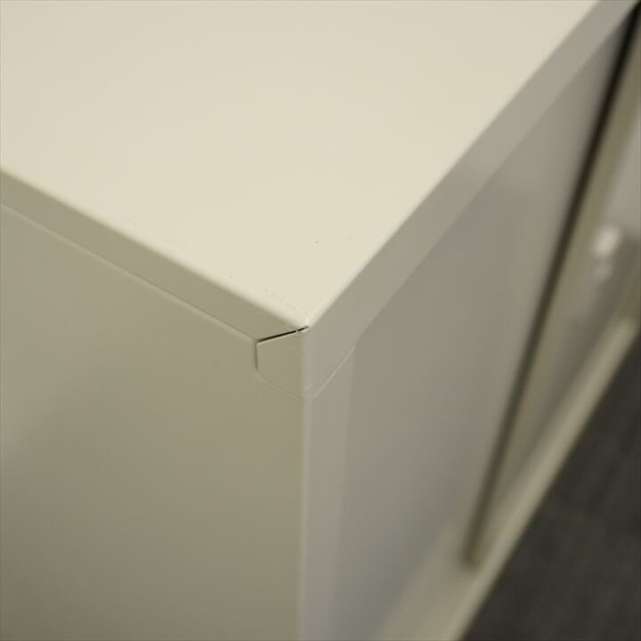 ライオン スチール扉引戸書庫 W880D400H880