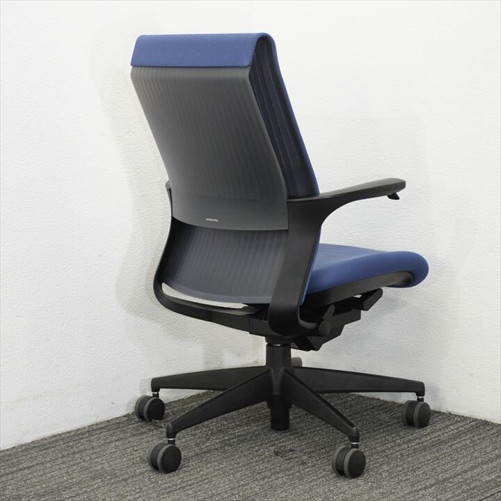 コクヨ M４ 固定肘 ブルー 特価品