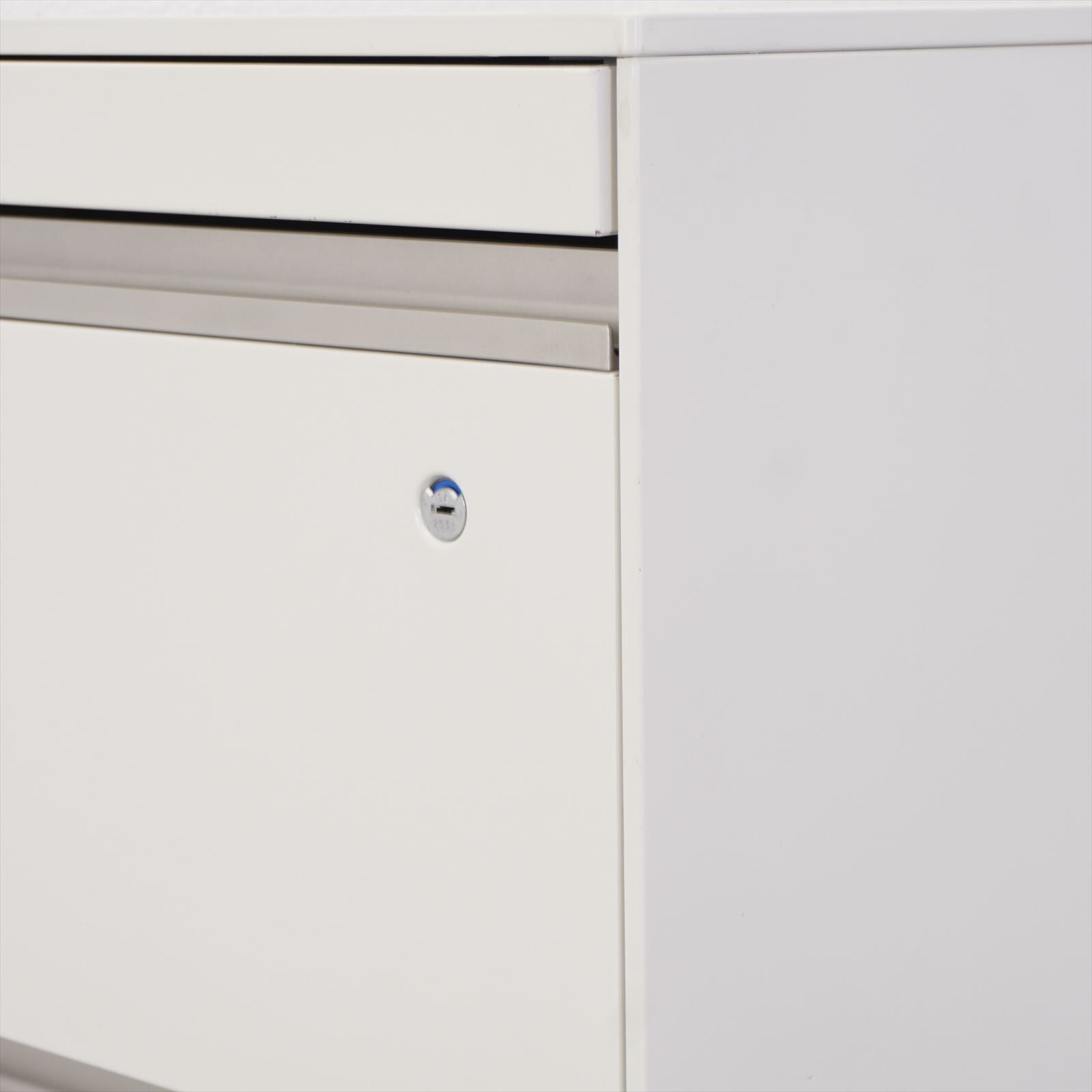 イトーキ インクルード 3段ワゴン W400 D593 H645 ホワイト 特価品