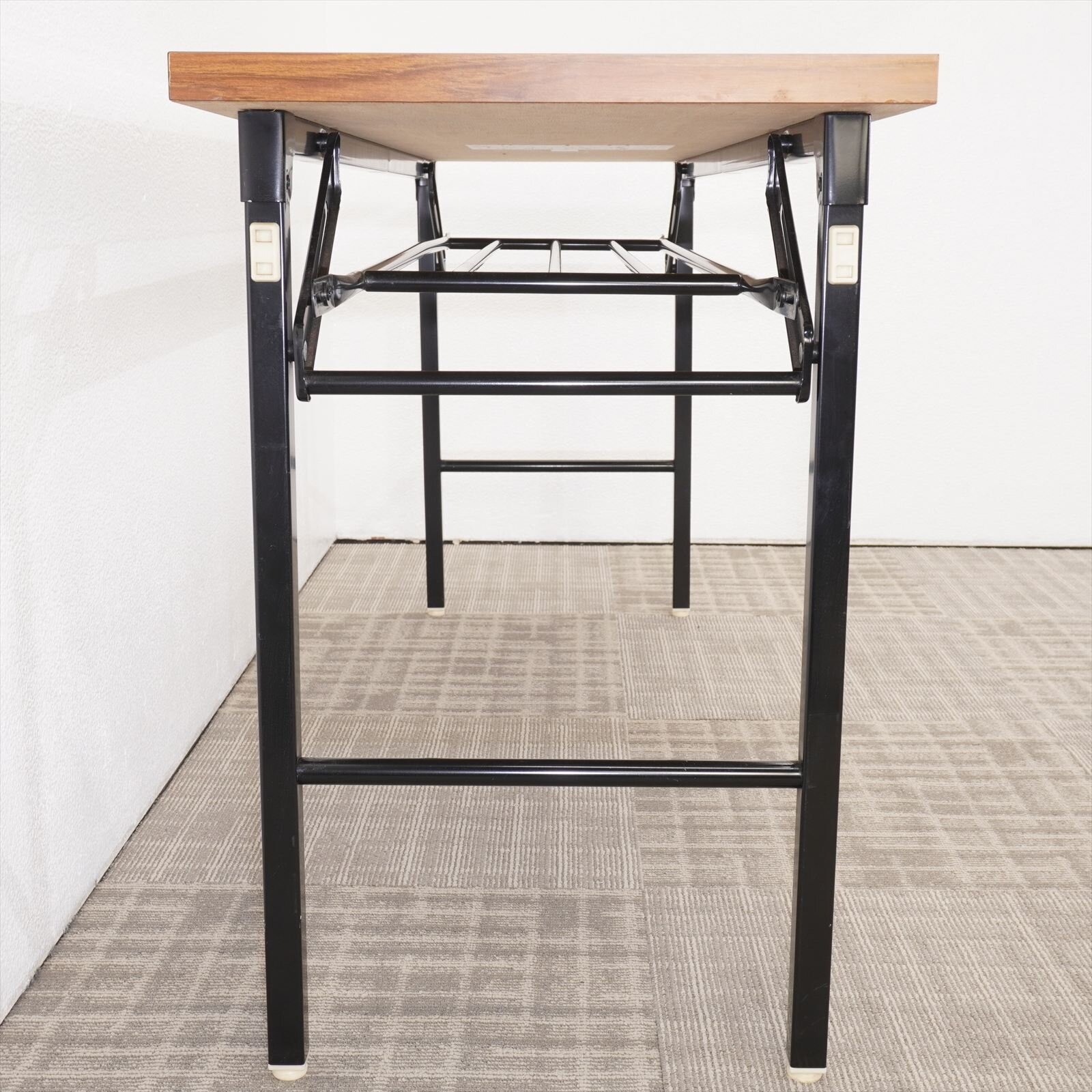 プラス YT 折りたたみテーブル 1545 H700 ファインチーク