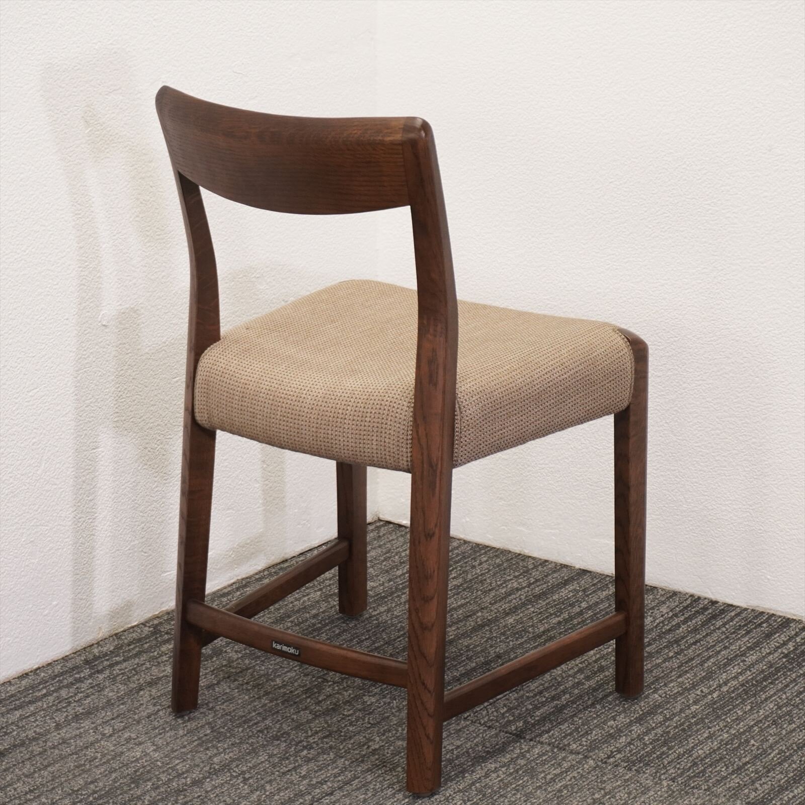 カリモク テーブル×1台 チェア×2脚 3点セット