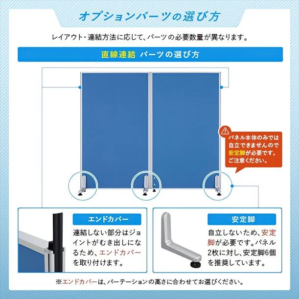 【新品／送料無料】クロスローパーティション PN0816 W800 H1600