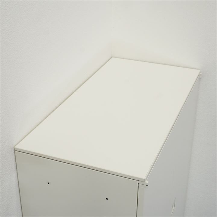 オカムラ レクトライン ダイヤル式両開き書庫 天板付 W900 D450 H1115