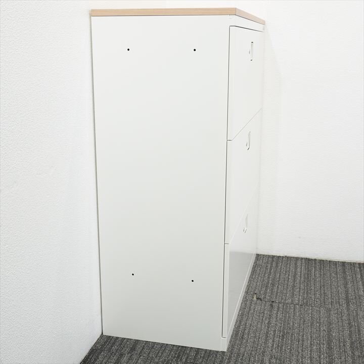 オカムラ レクトライン セパレートロック3段ラテラル(個別ロック) 特注