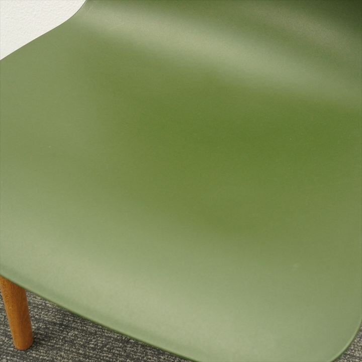 ヴィトラ ハル ＲＥ ウッドチェアー グリーン