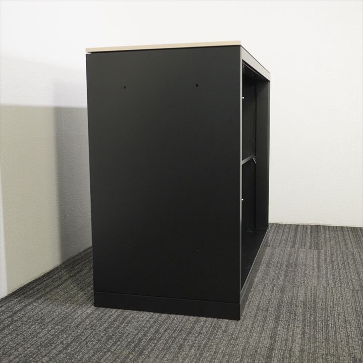 オカムラ レクトライン オープン書庫 天板付 Ｗ900 D450 H775 ZH25色