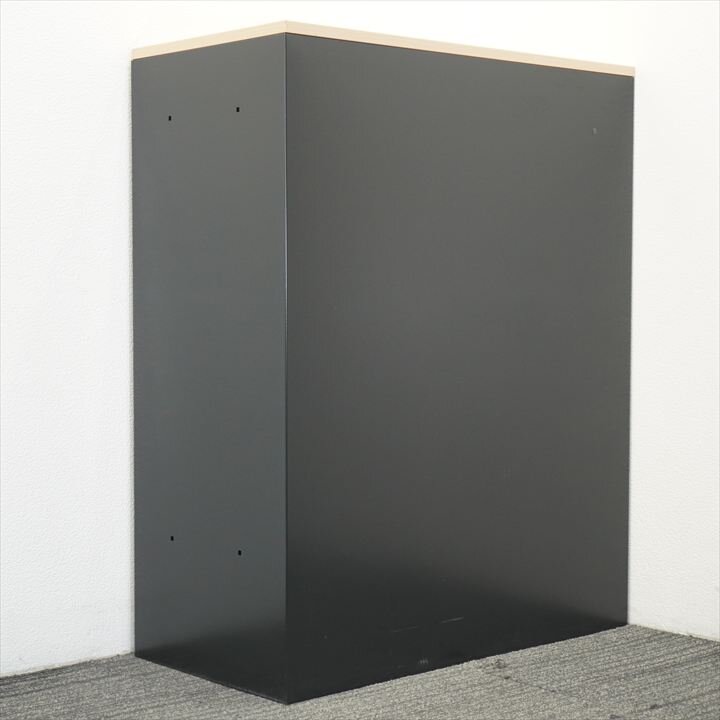 コクヨ エディア 多目的ドッグ 天板付 ブラック 特価品