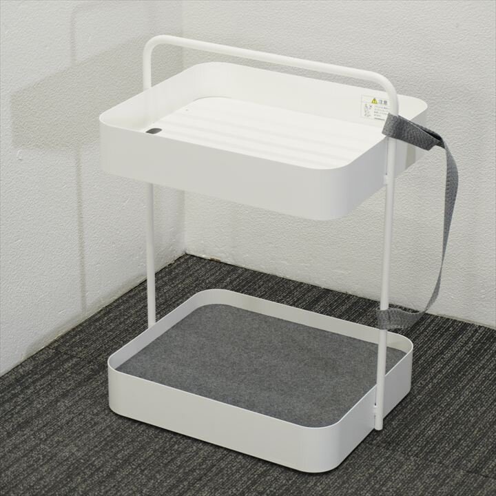 オカムラ ヴィヴァンシリーズ トレイワゴン キャスター付 W481 D380 H653