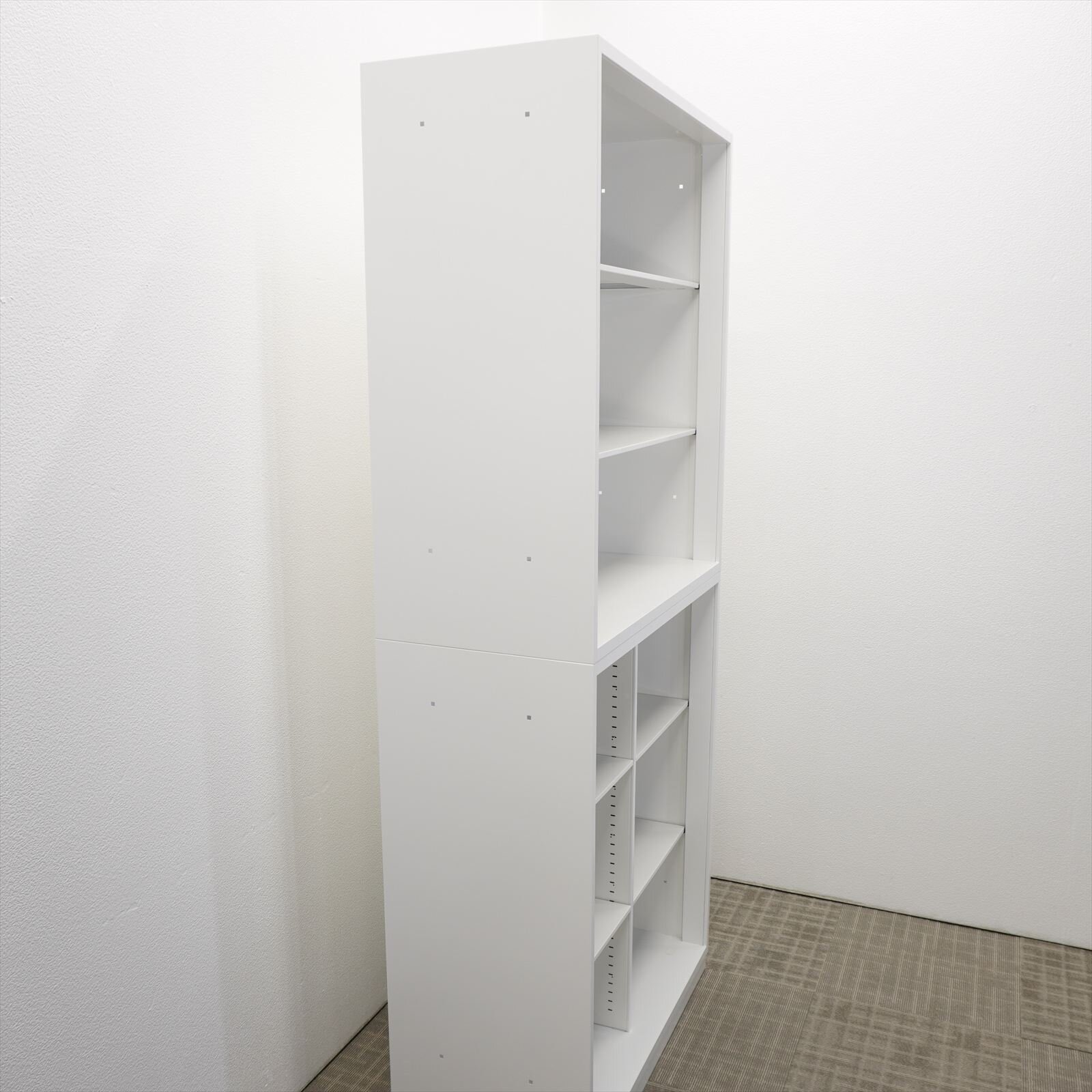 コクヨ エディア 2列オープン＋オープン書庫 W900 D450 H2150