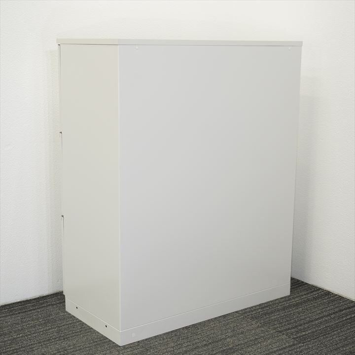 イトーキ シンライン3段ラテラル書庫 天板付 H1120 W9色