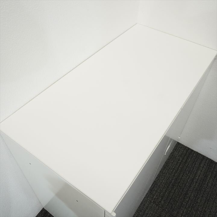 オカムラ レクトライン 両開き書庫 天板付 W900 D450 H775