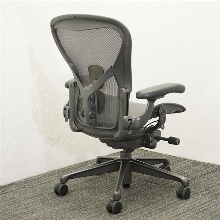 ハーマンミラー アーロンチェアー リマスタード フル装備 Ｂサイズ