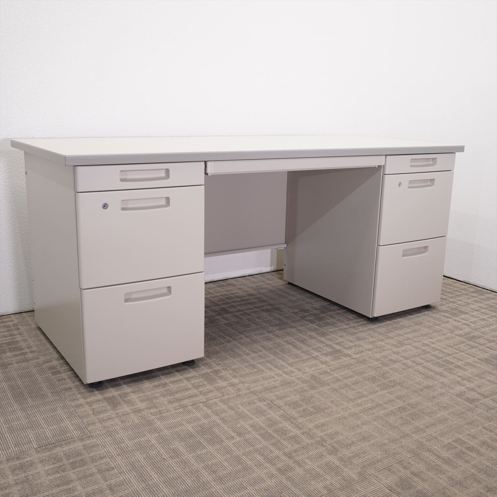 コクヨ SR型 両袖机 167 3×3段