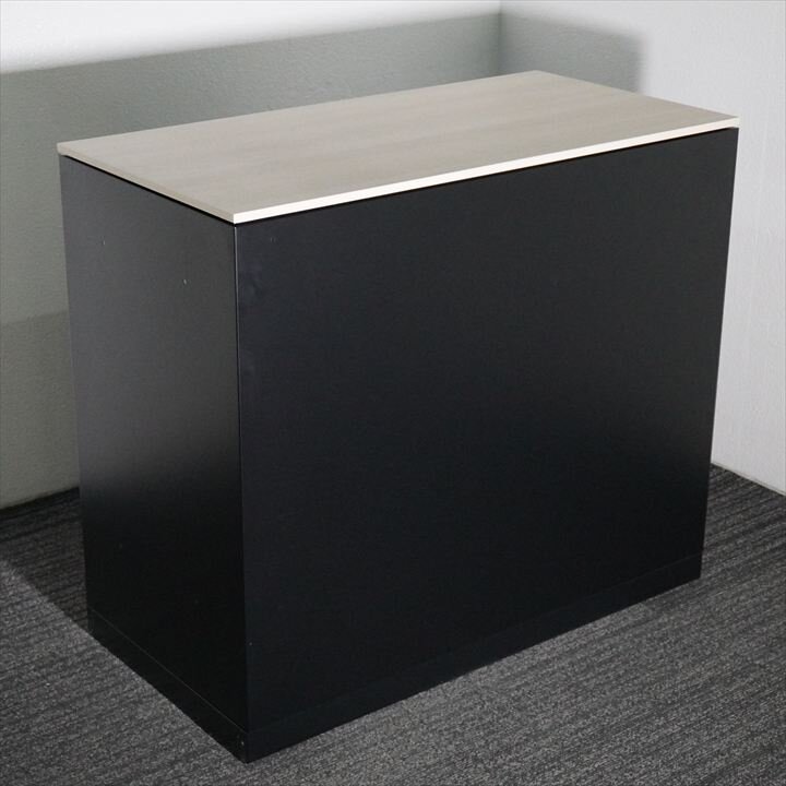 オカムラ レクトライン オープン書庫 天板付 Ｗ900 D450 H775 ZH25色