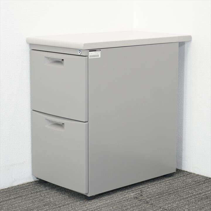 イトーキ CZ 2段脇机 WE色