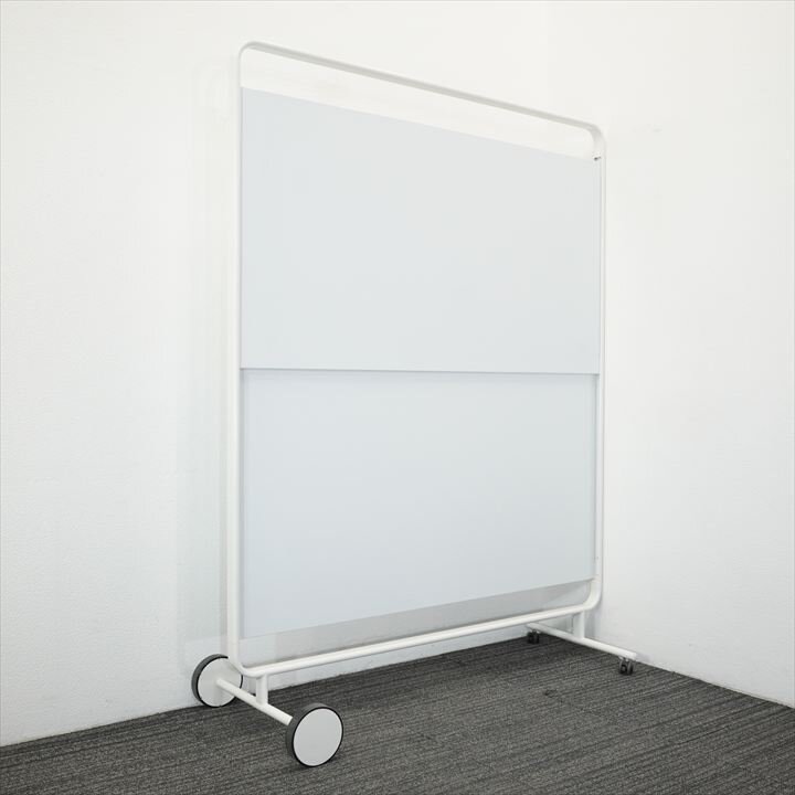 コクヨ モビーボ スライドホワイトボード W1435 特価品- 中古オフィス
