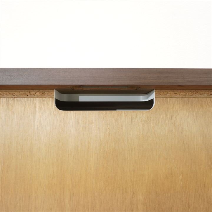 【自社便対応】木製サイドボード イトーキ インフューズ 3連 W2395