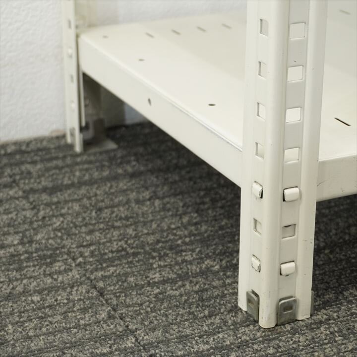 【自社便対応のみ】オカムラ 軽量棚 天地５段 150㎏/１段 W900 D450 H1800