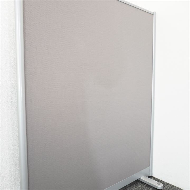 コクヨ パーティション キャスター付 グレー W1200 H1500