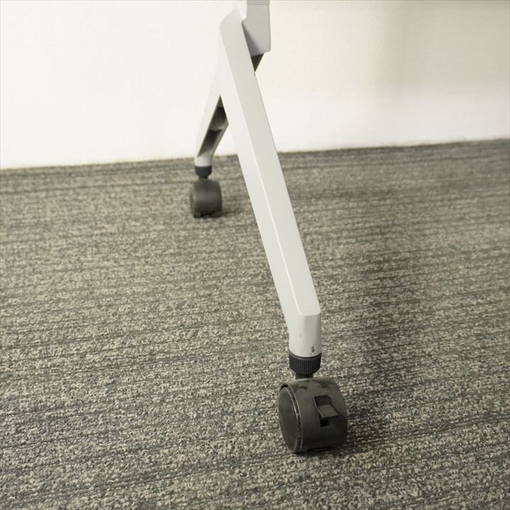 ウチダ パラグラフ フラップテーブル 1560 幕板付 棚板付 ライトファインウッド