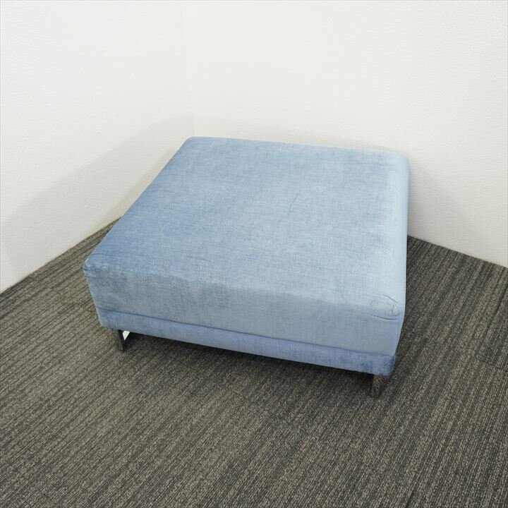 相合家具 バルフ1 ベンチ W850 D850 H400 ブルー