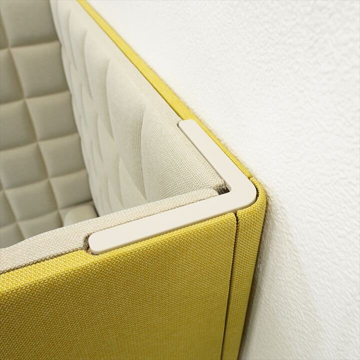 コクヨ フォーレ ソロソファーブースセット イエロー/ベージュ