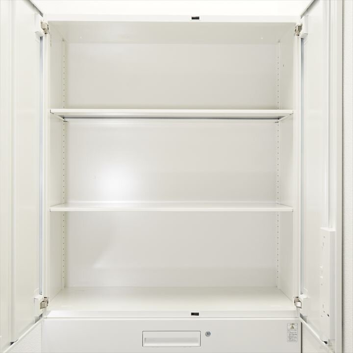 コクヨ エディア  3段ラテラル+両開き書庫 H2150 ホワイト