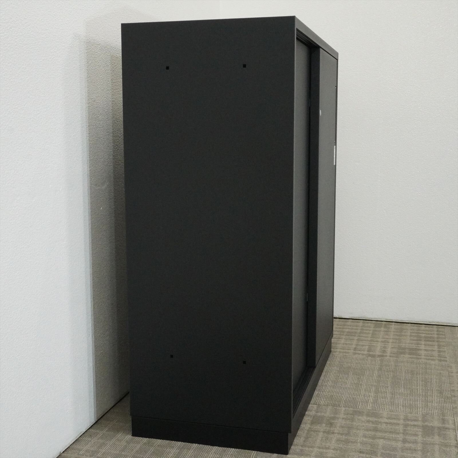 コクヨ エディア 引戸書庫 H1110 ブラック