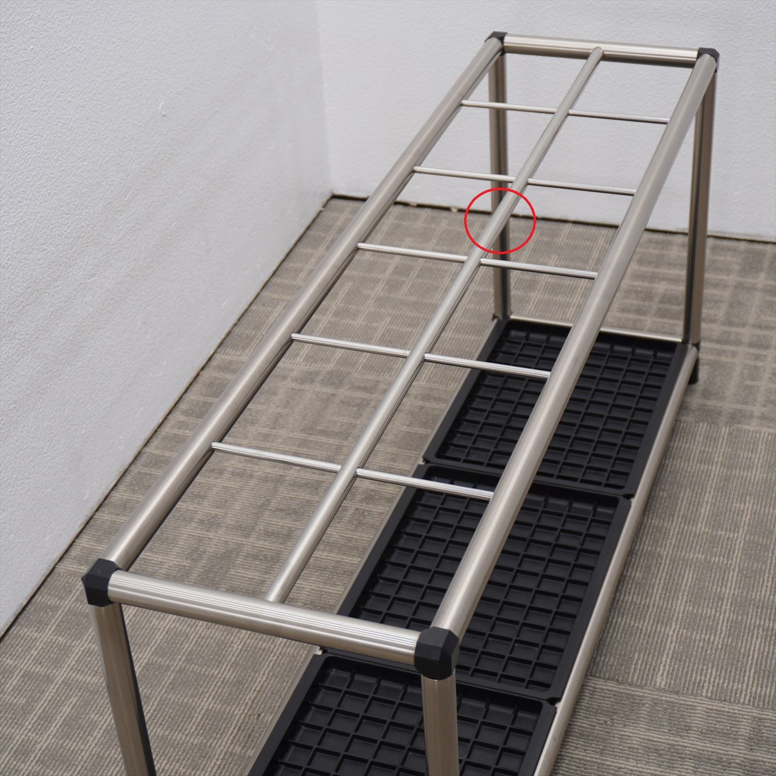 オカムラ カサ立て 60本用 W1100 D300 H495 特価品