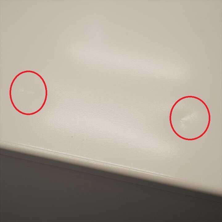 オカムラ プロユニット ダイヤル式3段ワゴン ペントレー サイド取手 H650 ホワイト 特価品